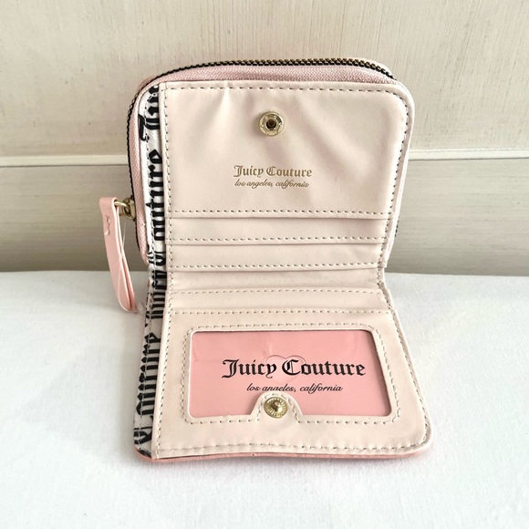 JUICY COUTURE Patent Leather PINK Wallet - Picture 2 of 4